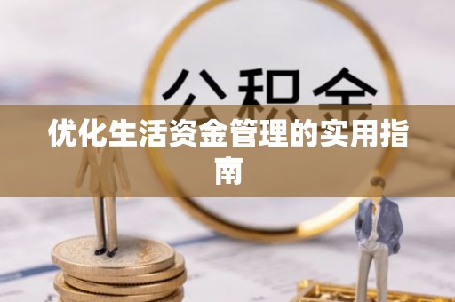 宁县优化生活资金管理的实用指南